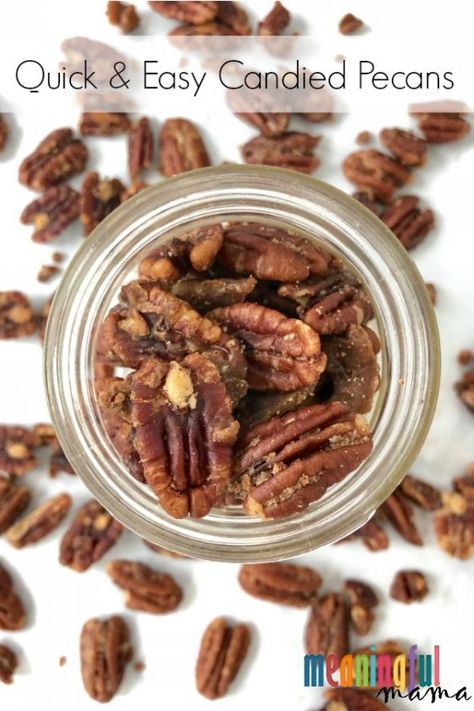 Toasting Pecans, How To Toast Pecans, Toast Pecans, Easy Candied Pecans, Pecan Recipes Easy, Candied Pecans Recipe, Low Carb Snack, Candy Recipes Homemade, Nut Recipes