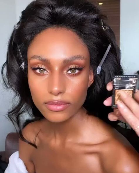 ᴄɢ on Twitter: "sydney j. harper by nikki… " Bronze Makeup Look, Pageant Makeup, Natural Glam Makeup, Makeup Tip, Brunette Makeup, Bronze Makeup, Fresh Makeup, Soft Glam Makeup, Star Makeup