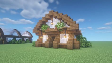 Bee Home Minecraft, Minecraft Bee Sanctuary Ideas, Cottagecore Building, Bee Sanctuary Minecraft, Minecraft Bee Sanctuary, Bee Sanctuary, Minecraft Furniture Ideas, Minecraft Cottagecore, Minecraft W