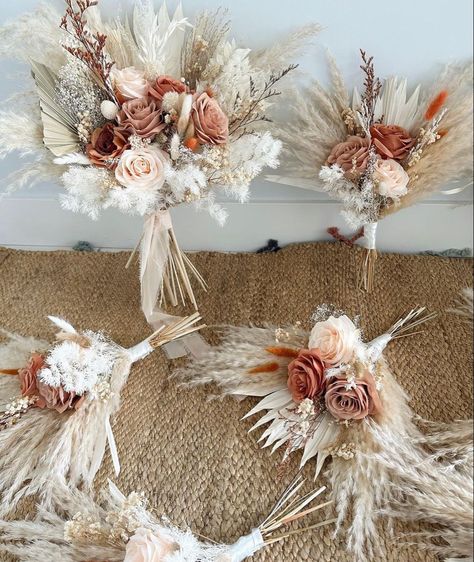 Bouquet Wedding Bride, Vintage Wedding Bouquet, Wedding Dried Flowers, Bouquets Bridesmaids, Vintage Bouquet Wedding, Grass Artificial, Western Themed Wedding, Anniversary Decor, Boho Wedding Bouquet