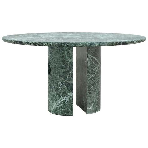 Marble Table Round, Green Marble Dining Table, Green Marble Table, Contemporary Modern Dining Table, Vintage Dining Room Table, Euclidean Geometry, Round Marble Table, Dining Table Design Modern, Apt Decor