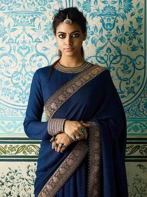 Front Neck Blouse Design, Blouse Stitching Designs, Simple Blouse Designs For Saree, Sleeves Blouse Designs, High Neck Kurti, High Neck Saree Blouse, Full Sleeves Blouse, Full Sleeves Blouse Designs, Kerala Saree Blouse