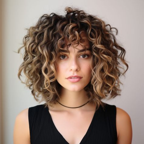 Balayage short hair: 40 Stunning Hair Color Ideas For 2023 Hair Color Ideas For 2023, Balayage Curls, Curly Balayage Hair, Short Hair 40, Curly Bobs, Balayage Short Hair, Embrace Messy Hair, Balayage Short, Haute Hair