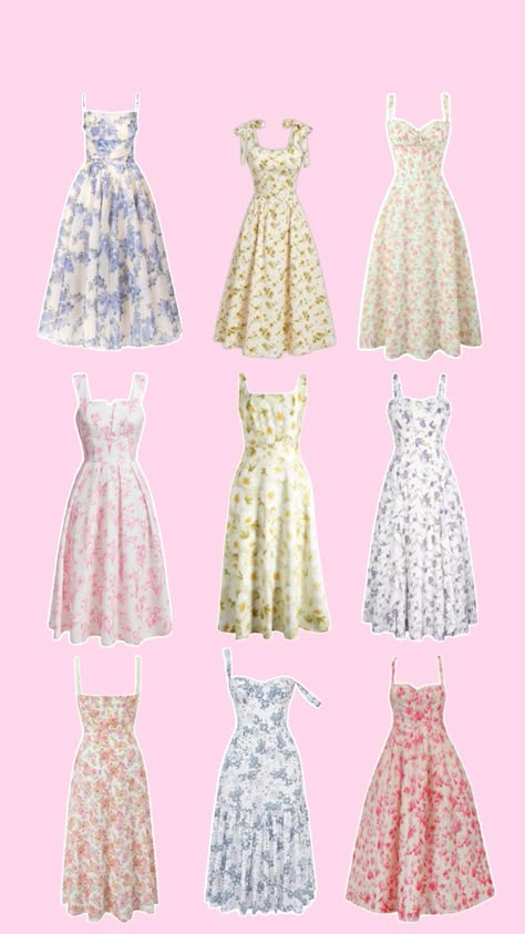 Sun dresses,summer,fun,classy Sun Dresses Aesthetic, Dresses Aesthetic, Cute Dress Outfits, Sun Dresses, Fashion Vocabulary, Shein Outfits, Modest Fashion Outfits, Cute Everyday Outfits, Dresses Summer