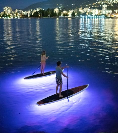 Vision Board Paddle Boarding, Paddle Board, Night Paddle Boarding, Stand Up Paddle Boarding Aesthetic, Sunset Paddle Boarding, Stand Up Paddle Boarding, Paddle Boarding Pictures, Standup Paddle Board, Paddle Boat