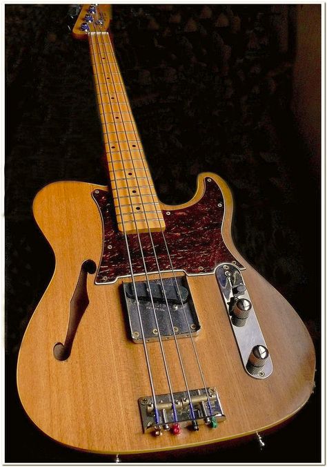 Telecaster Bass Guitar, Telecaster Bass, Guitar Making, Guitar Diy, Fat Man, Fender Bass, Bobber Motorcycle, Bass Guitars, Ukelele