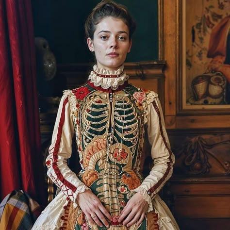 art magazine on Instagram: "Fashion and mortality. The amazing anatomical costume of @davidszauder
Dm to be featured *" David Szauder, Costume Sewing, Larp Costume, Hermit Crab, Louis Xiv, A Castle, 2024 Fashion, Memento Mori, Fantasy Fashion