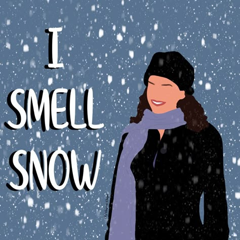 ❄️❄️I smell snow ❄️❄️ “Lorelai: Wait, close youreyes and breathe. I smell snow. Rory: Ah, it's that time of year. Lorelai: Can't you smell it?” 🖊Created by @cghangeranddesigns . . Please ignore ⬇️⬇️ . . #procreate #digitalart #digitalillustration#digitaldrawing #digitalartist #illustration #illustratorportrait #digitalportrait #procreatedrawing #procreateillustration #aesthetic #etsy #photoshoot #snow #ismellsnow #laurengraham #laurengrahamedit #gilmore #christmasgifts #christmasgiftidea I Smell Snow Lorelai Gilmore, Lorelai Gilmore I Smell Snow, Lorelai Gilmore Snow Quotes, I Smell Snow Lorelai Wallpaper, Winter Posters Aesthetic, I Smell Snow Wallpaper, Gilmore Girls Quotes Aesthetic, Gilmore Girls Illustration, Lorelai Gilmore Snow