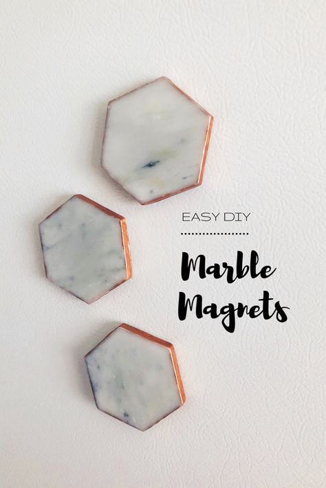 DIY marble tile refrigerator magnets. See more at xoxojackie.com. Scrap Tile Projects, Epoxy Magnets Diy, Diy Magnets To Sell, Tile Magnets, Resin Fridge Magnets Diy, Refrigerator Magnets Diy, Making Magnets With Cricut, Tile Magnets Ceramic Diy, Marble Magnets Diy