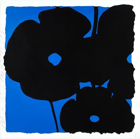 Donald Sultan • Corridor Contemporary Donald Sultan, Blue Aesthetic Dark, Blue Poppy, Museum Of Contemporary Art, Nov 6, Pop Artist, Museum Of Fine Arts, Museum Of Modern Art, Art Center