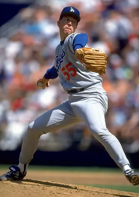 Iconic Dodgers Photos - Sports Illustrated Baseball Reference, Orel Hershiser, Baseball Boy, Action Pose Reference, Dodger Blue, Baseball Boys, Dodgers Baseball, Sport Illustration, Sports Hero