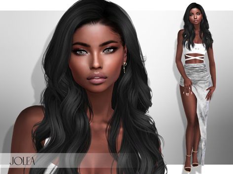 The Sims Resource - Sierra Valadez Doux Sims 4 Hair, Sims 4 Premade Sims, Sims 4 Realistic Hair, The Sims Resource Hair, Hair Sims Cc, Sims 4 Cc Hair Female, Downloadable Sims, Sims People, Sims 4 Hair Male