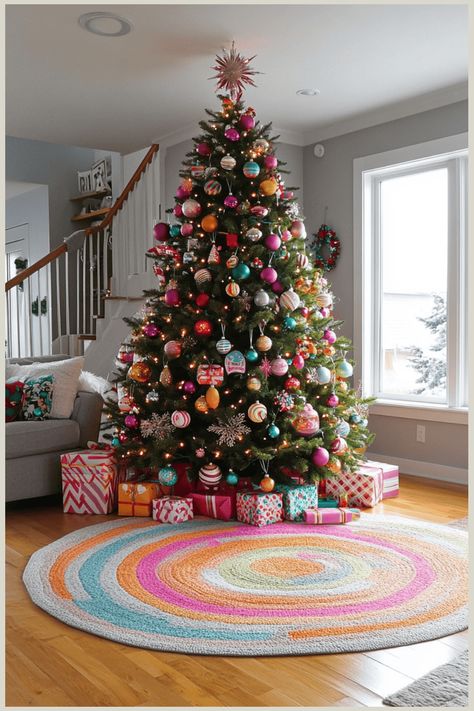 Looking to make your Christmas tree the star of the season? Whether you want something classic, modern, whimsical, or luxurious, we’ve got 29 breathtaking tree concepts that will spark your creativity. From cozy and nostalgic to bold and colorful, these designs are perfect for every style and space. Dive in and discover the tree that’ll […] Colorful Xmas Tree, Nostalgic Christmas Tree, Inspiration Bedroom Ideas, Christmas Tree Designs, Rainbow Christmas Tree, Whimsical Christmas Trees, Rainbows Christmas, Wallpaper Walls Decor, Contemporary Cottage