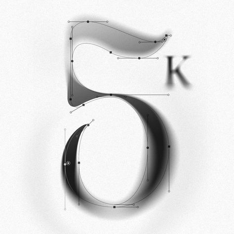 5k Followers Thank You Instagram, 5k Instagram Followers, Type Exploration, Logo Designer, 2025 Vision, 5k Followers, 2024 Vision, Brand Identity, Vision Board