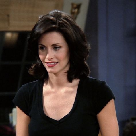 Monica Geller Aesthetic, Courtney Cox Hair, Monica Hairstyles, Friends 90s, Monica Friends, Monica Gellar, Twin Mum, Show Movie, Courtney Cox