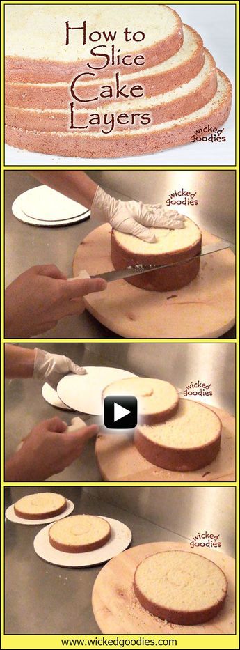 Video Cake, Slice Cake, Cake Layers, Gateaux Cake, Easy Cake Decorating, Cake Business, Cake Icing, Cake Decorating Tutorials, Cake Tutorial