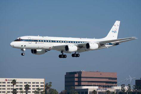 Photo of McDonnell Douglas DC-8-70 (N817NA) - FlightAware Douglas Dc 8, Aviation Industry, Photo Upload, Long Beach, Nasa, Aircraft, Festival