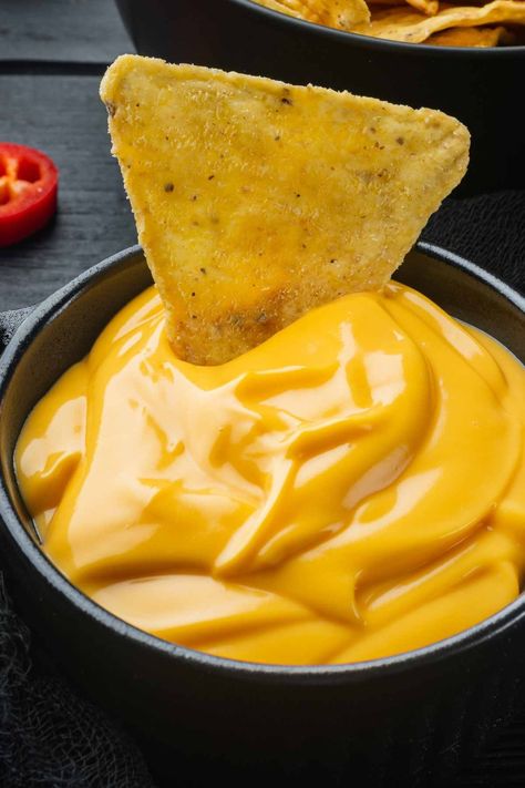 Quick and Easy Homemade Cheez Whiz - IzzyCooking Cheez Wiz Dip, Homemade Cheesewiz, Cheesewiz Recipe, Homemade Cheese Wiz, Recipes With Cheese Wiz, Cheeze Wiz Recipes, Cheese Wiz Dip, Homemade Cheez Whiz, Homemade Cheese Whiz