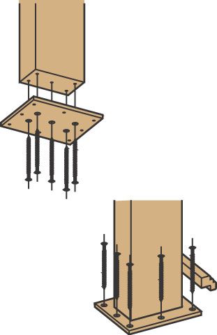 Stair Post Ideas, Diy Newel Post, Stair Newel Post, Deck Stair Railing, Diy Stair Railing, Stair Posts, Porch Stairs, Rustic Stairs, Handrail Design