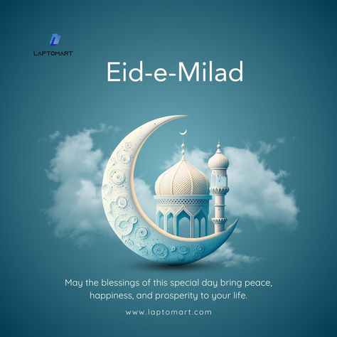 Eid-e-Milad Mubarak! Wishing everyone a joyous and blessed Eid-e-Milad! May this special day bring peace, happiness, and prosperity to you and your loved ones. Let's celebrate the teachings of Prophet Muhammad (PBUH) and spread love and kindness. #EidMilad #EidMubarak #Laptomart #Celebration #PeaceAndLove #Hyderabad #FestiveVibes #Community #Blessings #ProphetMuhammad Happy Milad Un Nabi, Eid E Milad, Islamic Celebrations, Eid Milad Un Nabi, Milad Un Nabi, Eid Milad, Nurses Station, Reverse Osmosis System, Happy Eid