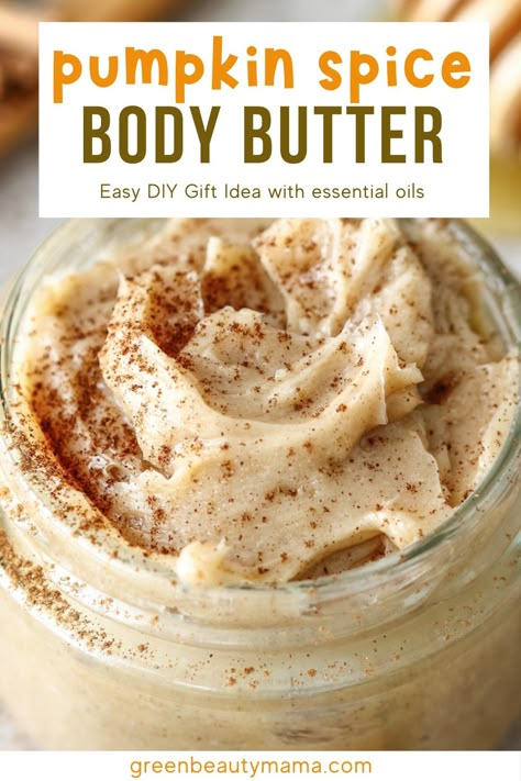 DIY Pumpkin Spice Whipped Body Butter Fall Whipped Body Butter, Pumpkin Spice Lotion, Fall Body Butter, Heavenly Bars, Easy Body Butter Recipes, Pumpkin Body Butter, Pumpkin Spice Body Scrub, Pumpkin Spice Body Butter, Diy Body Butter Recipes