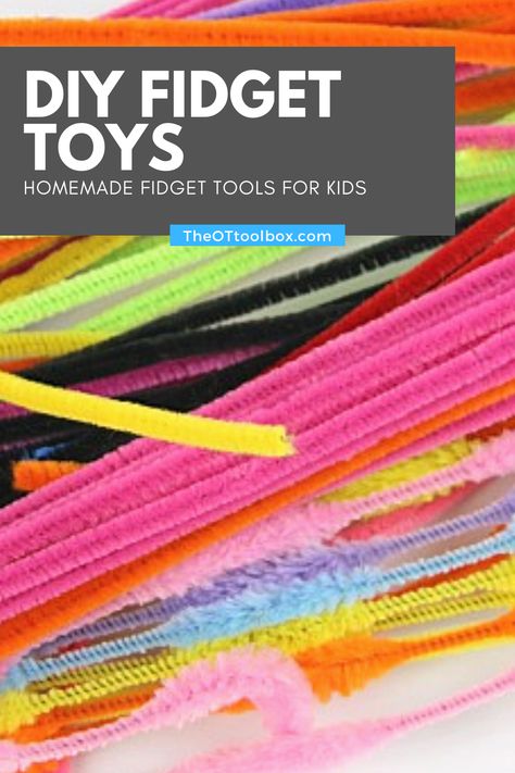 So many DIY fidget toys for kids to use in the classroom or at home. These homemade fidget toys use household items making them inexpensive, so kids can have a set at home and a set in the classroom. Fidget Toys Diy Homemade Easy, Diy Fidget Toys How To Make, Diy Fidgets For Kids, Home Made Fidget Toys, Homemade Fidgets, Fidget Toys Diy, Homemade Fidget, Diy Fidgets, Sensory Fidgets