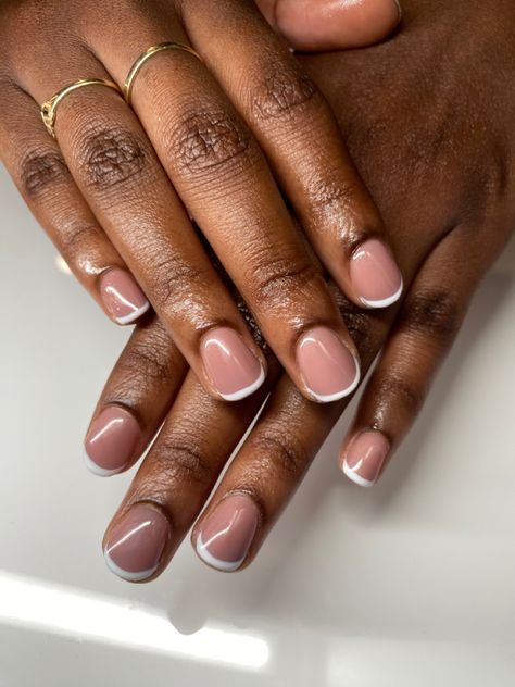 Nail Colors For Dark Skin, Toe Nail Ideas, Gel Manicure Colors, Best Summer Nail Color, Natural Nails Manicure, Short Nail Manicure, Gel Nails French, Gel French Manicure, Toe Nail Color