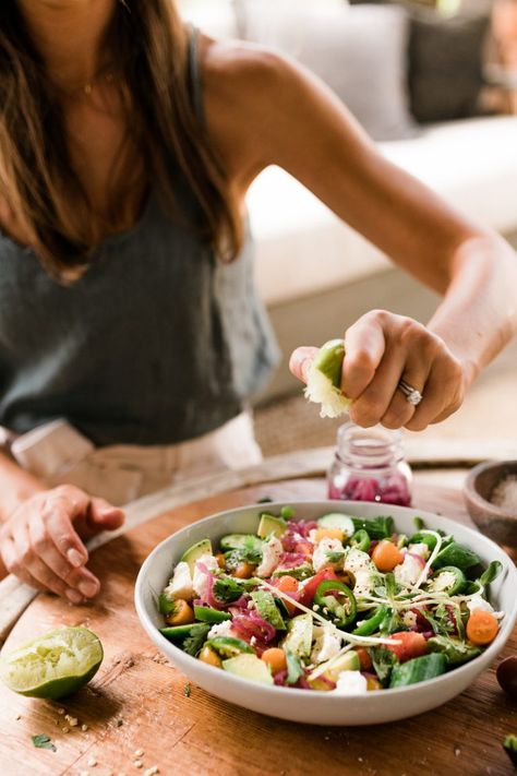 Avocado Cucumber Salad, Cucumber Tomato Avocado Salad, Barbecue Side Dishes, Avocado Cucumber, Tomato Avocado, Grilled Dinner, Food Photoshoot, Camille Styles, Meals Recipes