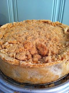 The Martha in Me: Deep Dish Apple Pie Apple Pie In A Cake Pan, Deep Dish Apple Pie With Crumb Topping, Recipes For Springform Pan, Fruity Pies, Springform Pan Recipes, Deep Dish Apple Pie, Wool Clogs, Squeezed Lemon, Homemade Apple Pies