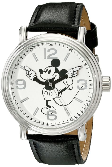 Mickey Mouse Clock, Mickey Watch, Mickey Mouse Watch, Disney Watches, Disney Men, Vintage Mickey Mouse, Disney Jewelry, Vintage Mickey, Disney Accessories