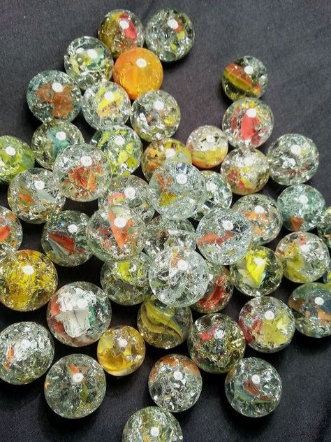 Baked Marbles: 3 Steps (with Pictures) Baked Marbles, Marble Crafts, Cracked Marbles, Pug Tattoo, Marbles Crafts, Marble Ball, Crafting Corner, Acorn Crafts, Sharpie Crafts