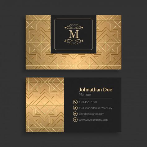 Interior Designer Business Card Creative, Luxury Design Graphic, Golden Business Card, Interior Designer Business Card, Elegant Business Cards Design, Luxury Business Card, Foil Business Cards, Business Cards Layout, Letterpress Business Cards