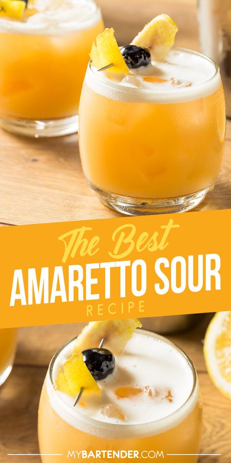 Amarillo Sour, Sour Amaretto Recipe, Best Amaretto Sour Recipe, Amaretto Stone Sour Recipe, Amaretto Stone Sour, Ameretto Sour, Amaretto Sour Recipe, Amaretto Recipe, Amaretto Drinks