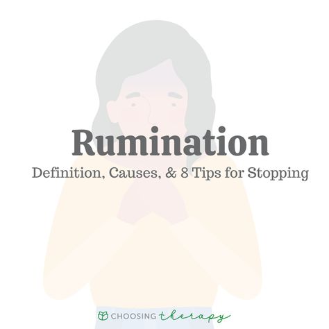 Rumination is a cycle of negative thinking that interferes in someone’s life. Often begun as a coping mechanism to deal with problems, it’s a thought pathway in the brain that, with repetitive fretting, becomes a deep rut that can be hard to break out of. But nobody has to remain stuck in rumination. With purposeful Unhealthy Coping Mechanism, Ruminating Thoughts, Coping Mechanism, Cognitive Behavior, Science Articles, Mental Health Disorders, Online Therapy, A Thought, Thought Process