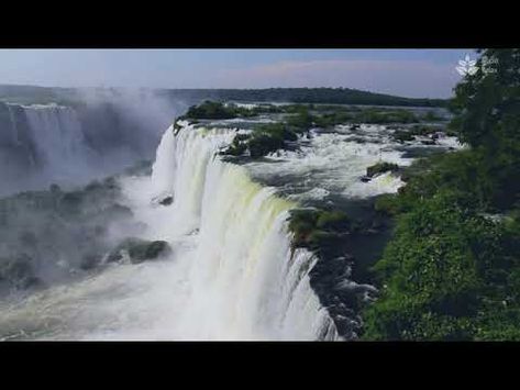 Huge Waterfall, Large Waterfall, Waterfall Sounds, Relax Nature, Calming Nature, Water Stream, Largest Waterfall, Sleep Better, White Noise