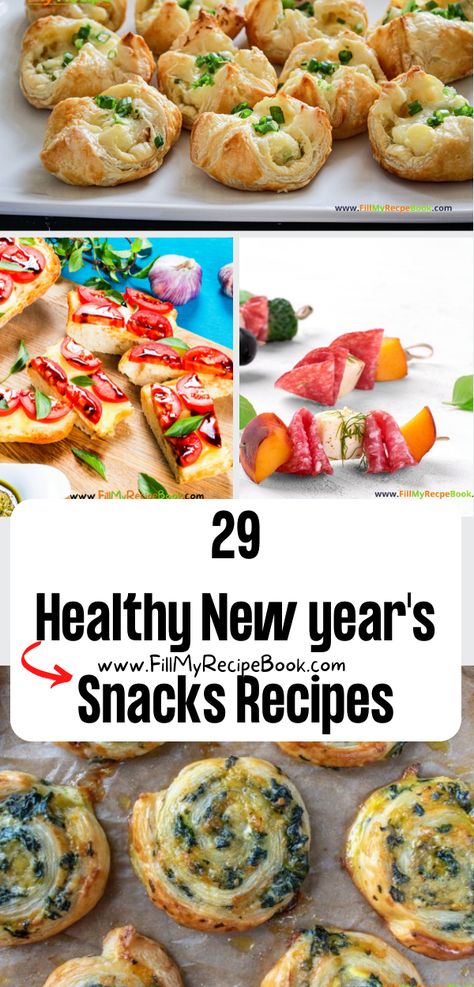 New Years Eve Finger Food Ideas For Kids, New Year’s Day Snacks, Kid Approved Appetizers, Fun Kids New Years Eve Food, New Year’s Eve Appetizers Kids, Nye Food Ideas Party Appetizers Kids, Quick And Easy New Years Eve Snacks, Recipes Puff Pastry, Mini Skewers