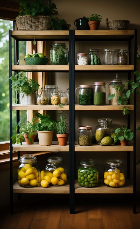 Kitchen Storage Display, Fresh Produce Kitchen Storage, Kitchen Veggie Storage, Vertical Storage Rack, Storing Vegetables In Kitchen, Produce Wall Storage, Kitchen Produce Storage Ideas, Veggie Storage In Kitchen, Veg Storage Ideas