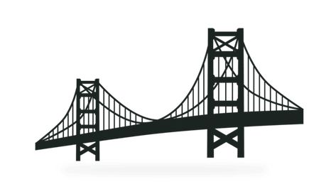 bridge,gate bridge,silhouette bridge,golden gate bridge,building,silhouette,architectural silhouette,decorative building,city bridge,bridge silhouette,small bridge,arch bridge,architecture,landmark,hand-painted bridge,bridge material,gate,golden,city,san francisco,famous,the way,small bridge picture,stone bridge,small bridge building,river,red,california Bridge Vector, Bridge Silhouette, Bridge Architecture, Building Silhouette, Small Bridge, Logo Cloud, Golden City, Fall Music, Architecture Landmark