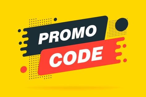 Promo code, sale banner | Premium Vector #Freepik #vector #banner #sale #marketing #promotion Coupon Hacks, Online Coupons Codes, Swing Design, Coupon Template, Discount Banner, Coupon Websites, Event Banner, Sale Banner, Business Blog