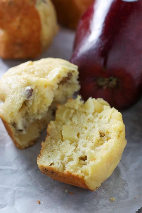 Apple Cornbread Muffins | Apple Cornbread, Cornbread Muffins, Muffin Pans, Chopped Pecans, Quick Bread, Muffin Recipes, Pecans, Cornbread, Bread Recipes