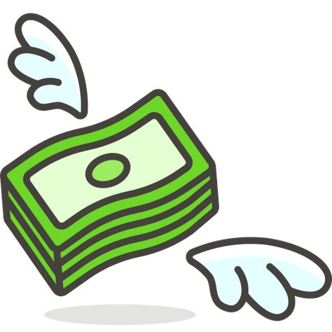 Download  Money, with, wings Icon Free Money With Wings, Wings Icon, Money Stacks, Vector Free, Money, Quick Saves