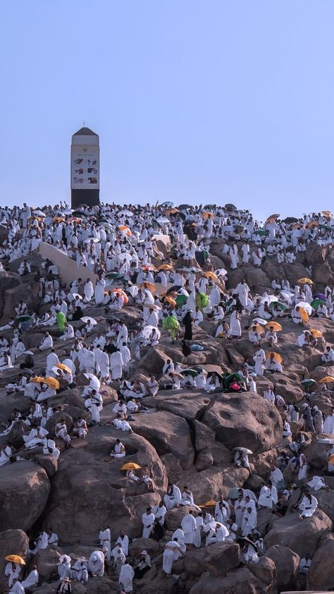 Arafah Day, Praise Aesthetic, Islam Photography, Day Of Arafah, Mecca Beauty, Khana Kaba, Masjid Al Haram, Arab World, Beautiful Quran Verses