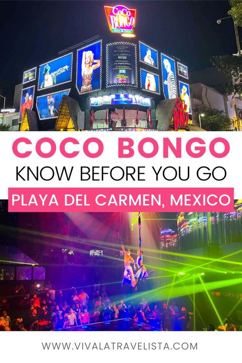 Coco Bongo Playa del Carmen Coco Bongo Cancun Outfit, Play Del Carmen Mexico, Occidental Cozumel, Things To Do In Playa Del Carmen, Best Restaurants In Playa Del Carmen, Cancun Outfits, Cancun Beaches, Bongos, Is It Worth It