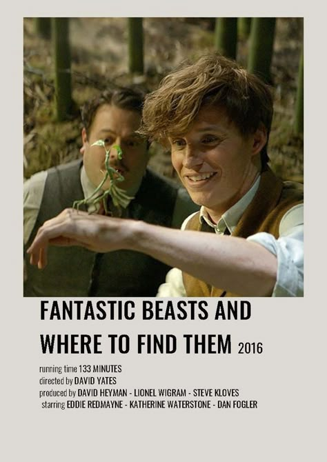 Fantastic Beasts Poster, Film Polaroid, Harry Potter Poster, Filmy Vintage, Most Paused Movie Scenes, Movie Card, Pause Button, Iconic Movie Posters, Film Posters Minimalist