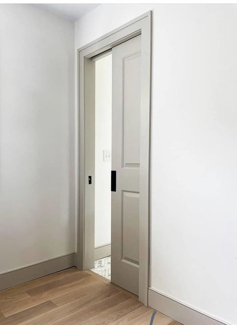 Cavity Slider Pocket Door, Cavity Sliders, Cavity Slider, Interior Pocket Doors, Pocket Door Frame, House Upgrades, Door Design Modern, Pocket Door, Door Design Interior