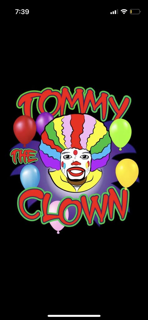 Tommy Clown, Tommy The Clown Wallpaper, Tommy The Clown Pictures, Tommy The Clown, Clown Party, Team Wallpaper, Rap Wallpaper, Clown Makeup, Cute Patterns Wallpaper