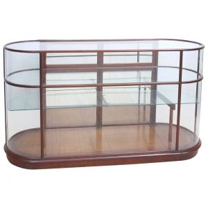 Mid Century Glass Display Cabinet Castle Museum, Closet Island, Glass Display Cabinet, Glass Cabinets, Gallery Display, Shop Window Stickers, Display Counter, Antique Cupboard, Shop Cabinets