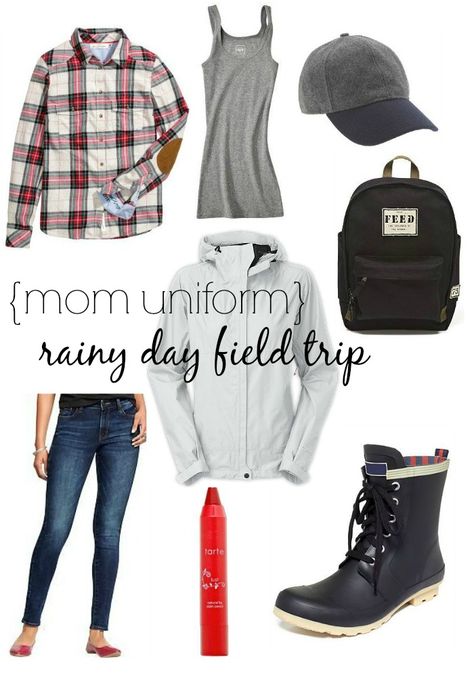 {MOM UNIFORM} RAINY DAY FIELD TRIP| Where is June? School Field Trip Outfit, Field Trip Outfit, School Trip Outfit, Rainy Day Outfit Winter, Pieces Season, Cold Rainy Day Outfit, Rainy Day Outfit For School, Rainy Day Outfit For Work, Mom Uniform