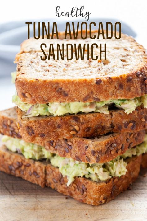 Avocado Sandwiches Recipes, Avocado Recipes Sandwich, Avocado Tuna Sandwich, Avocado Sandwiches, Avocado And Tuna Sandwich, Tuna Cado Sandwich, Tuna Melt With Avocado, Is Tuna Healthy, Tuna Salad Sandwich Egg