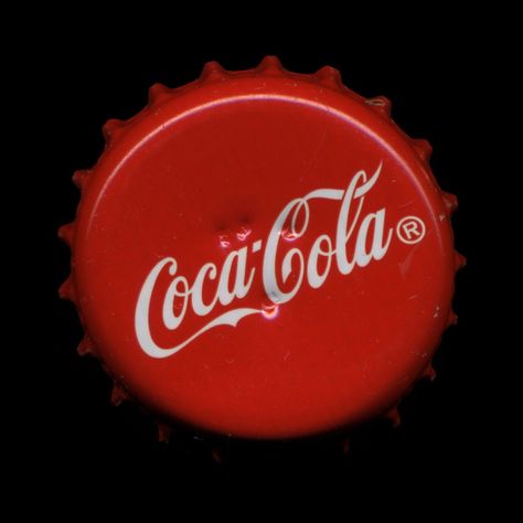 #scan #scanography #packaging #lid #metallic #crown_cork #drink Coca Cola, No 1, Cork, Coco, Crown, Packaging, Drinks